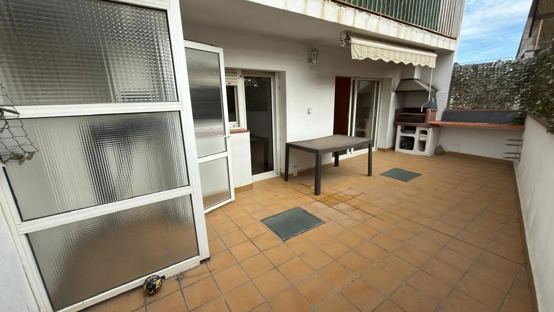 Terrace of Flat for sale in Òdena  with Air Conditioner, Heating and Parquet flooring