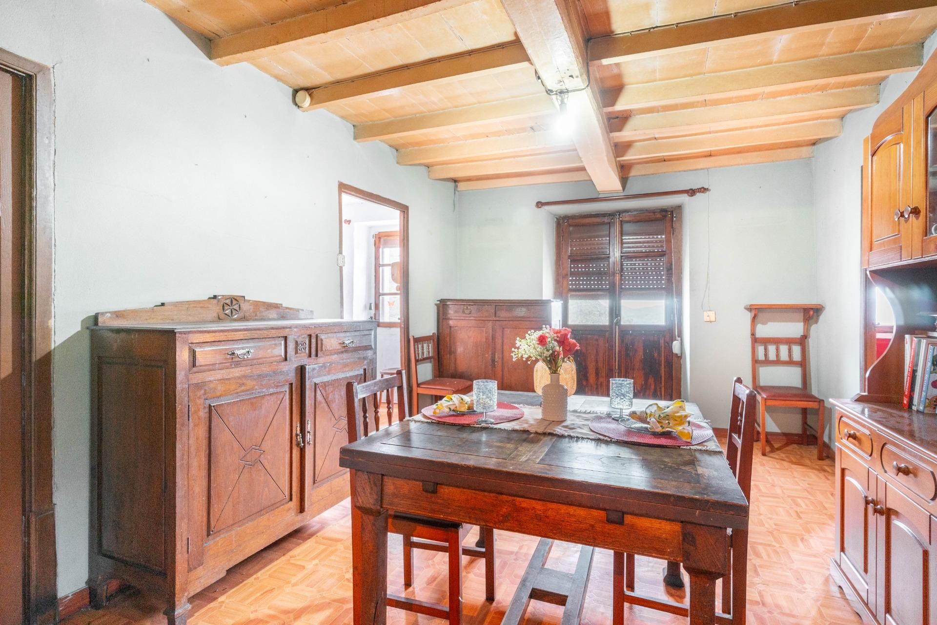 Menjador de Casa o xalet en venda en Oria amb Calefacció, Jardí privat i Traster