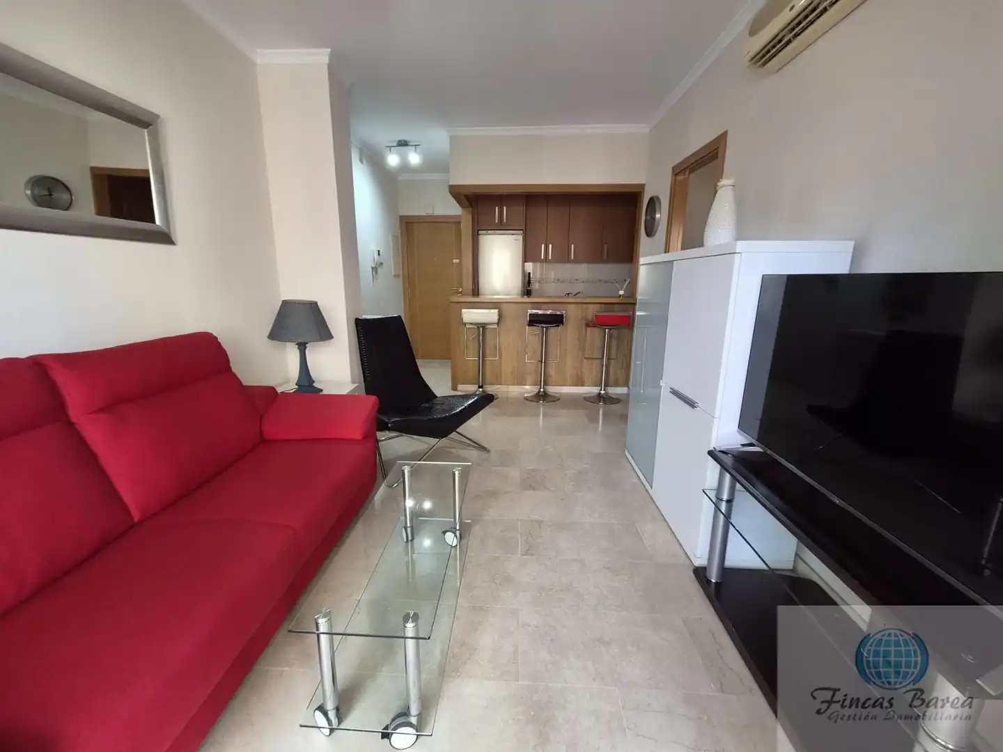 Living room of Flat for sale in Fuengirola  with Air Conditioner, Terrace and Community pool