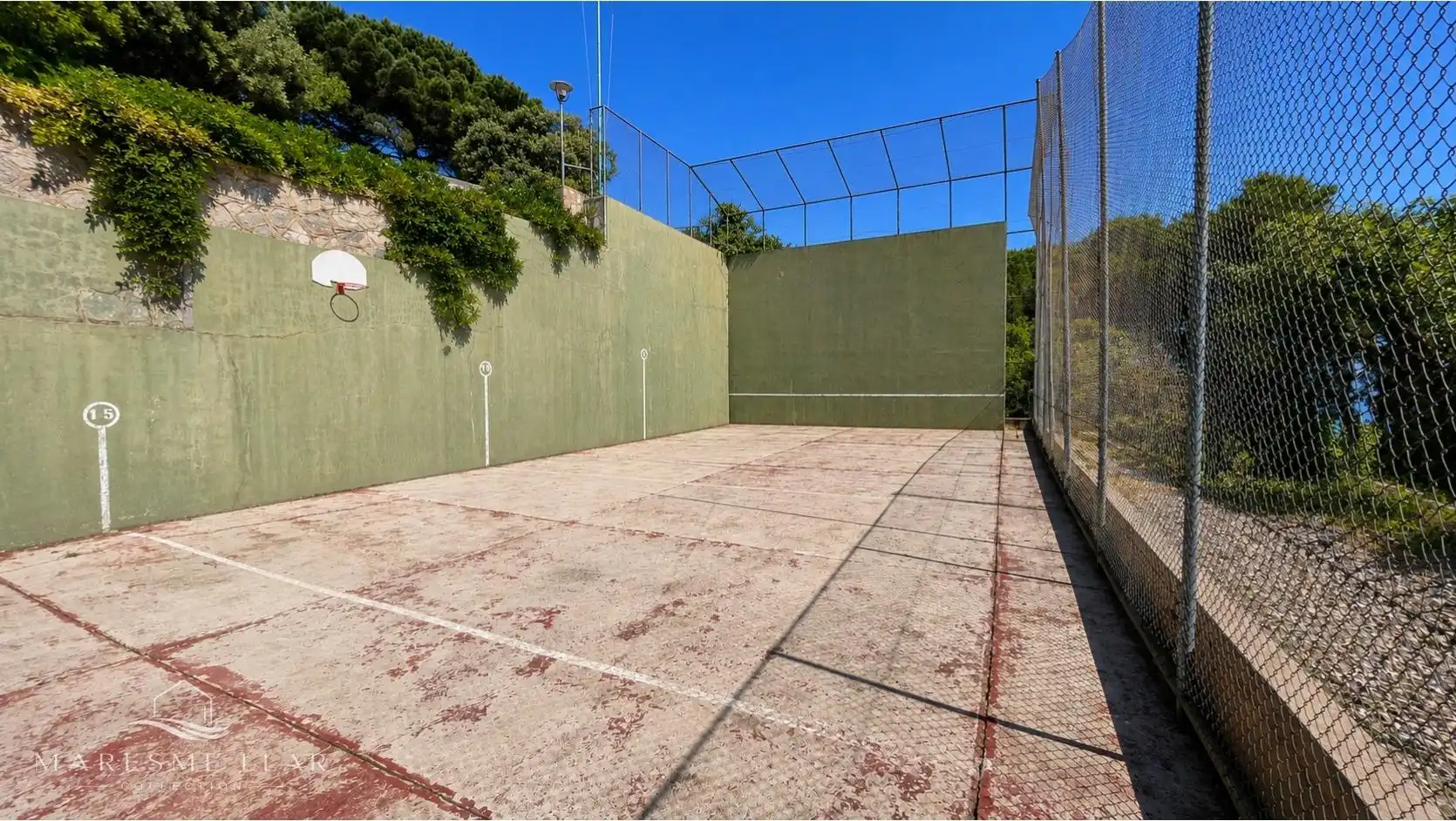 Vista exterior de Casa o xalet en venda en Sant Pol de Mar amb Jardí privat i Piscina