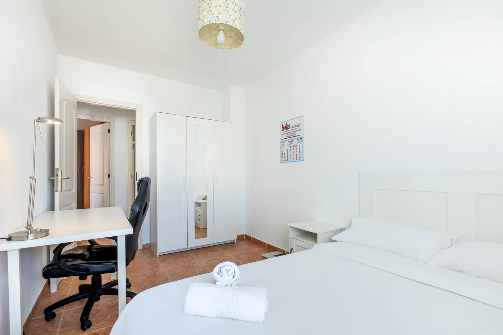 Bedroom of Apartments for rent in Candelaria  with Air Conditioner, Heating and Parquet flooring