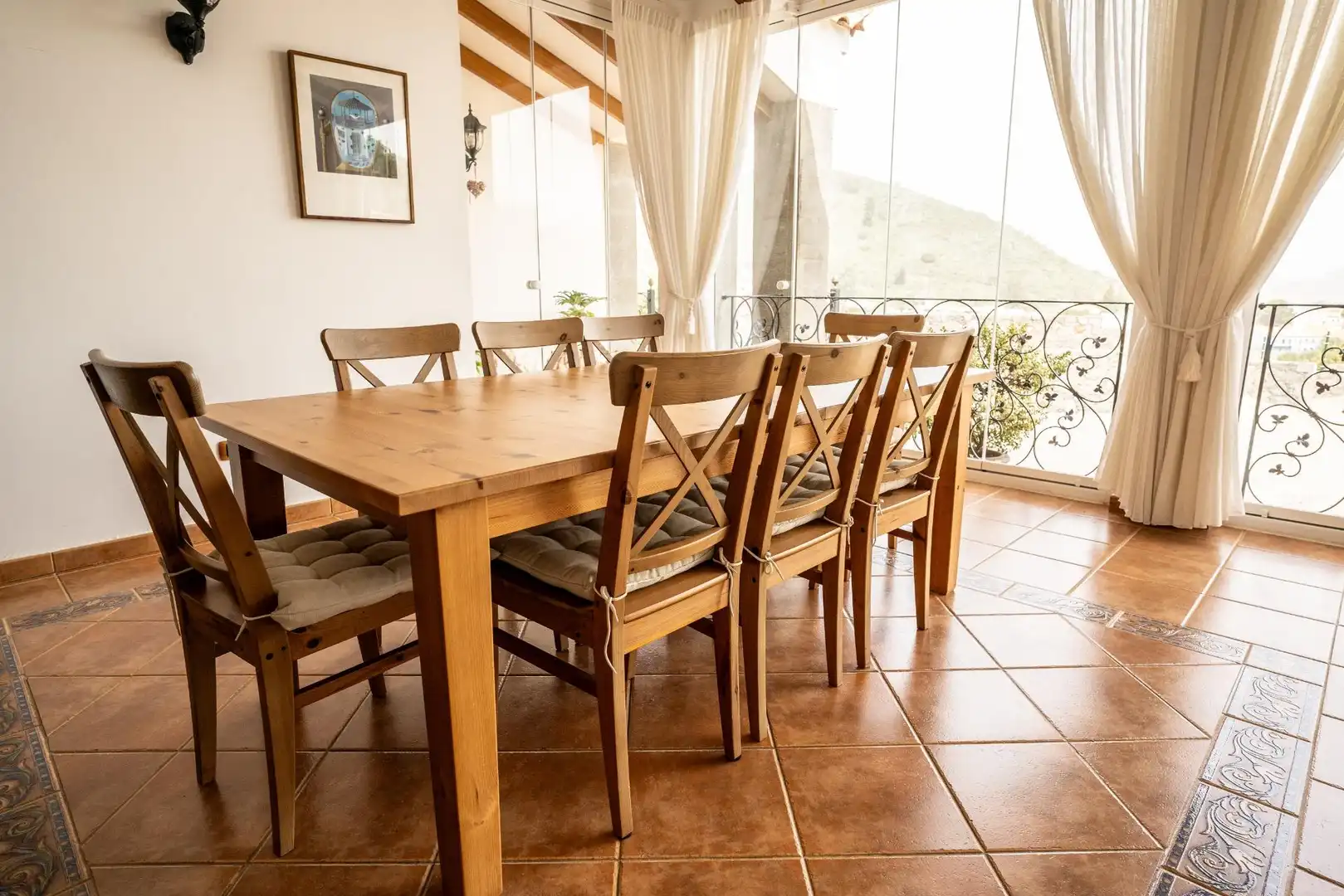 Comedor de Casa o chalet en venta en Vega de San Mateo con Aire acondicionado, Calefacción y Jardín privado
