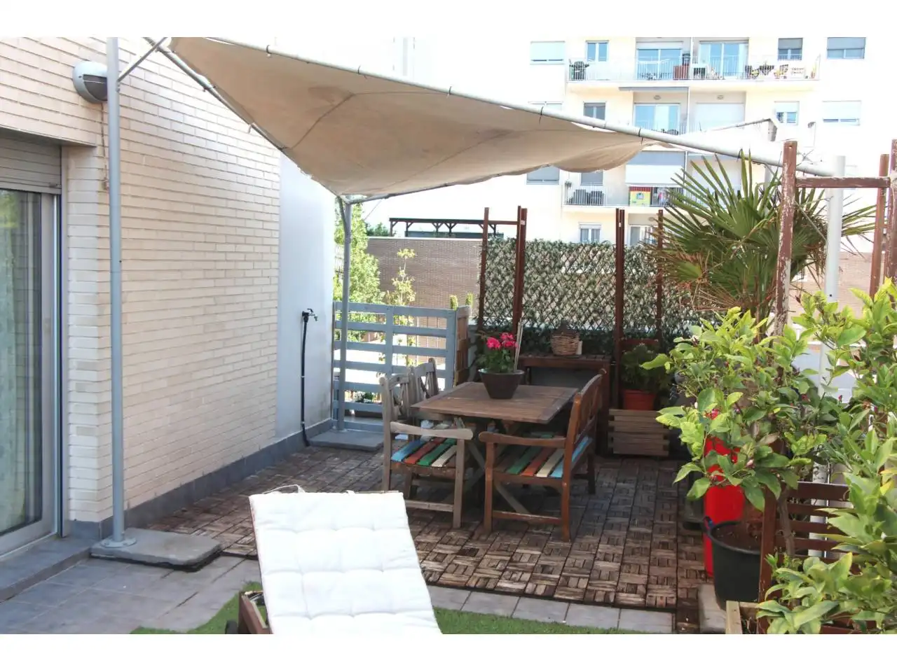 Terrasse von Wohnung zum Verkauf in Granollers mit Klimaanlage, Heizung und Terrasse