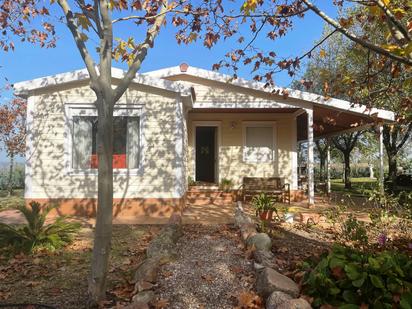 Exterior view of Country house for sale in La Torre de Esteban Hambrán  with Heating, Private garden and Storage room