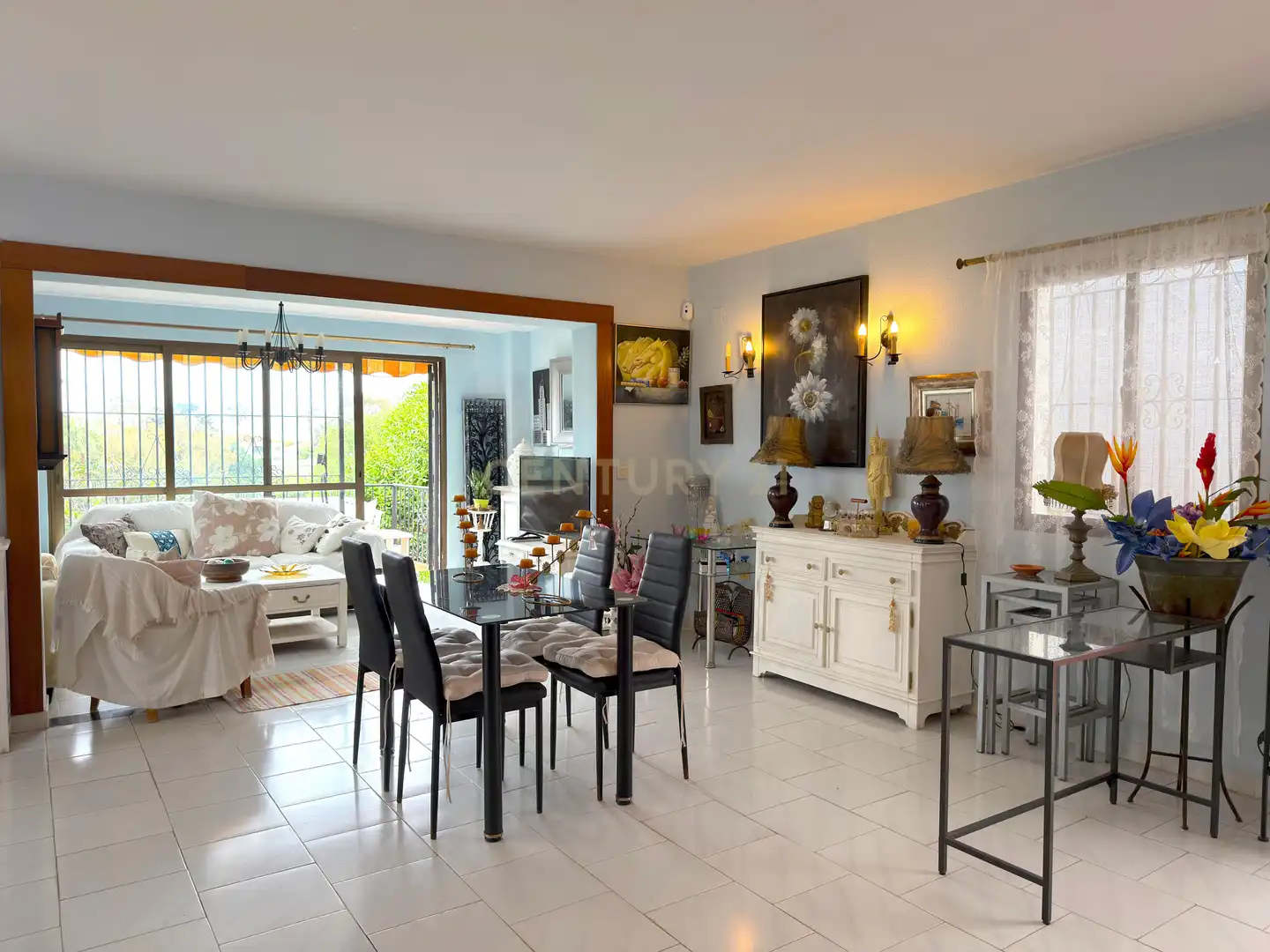 Dining room of Houses for sale in Mijas  with Swimming Pool