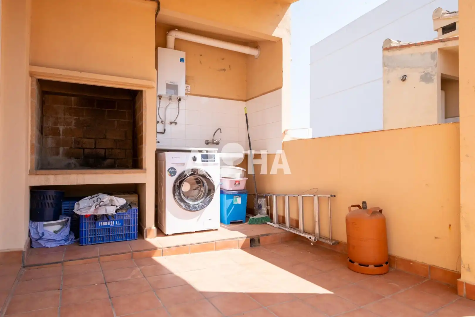 Terraza de Apartamento de alquiler en Valencia