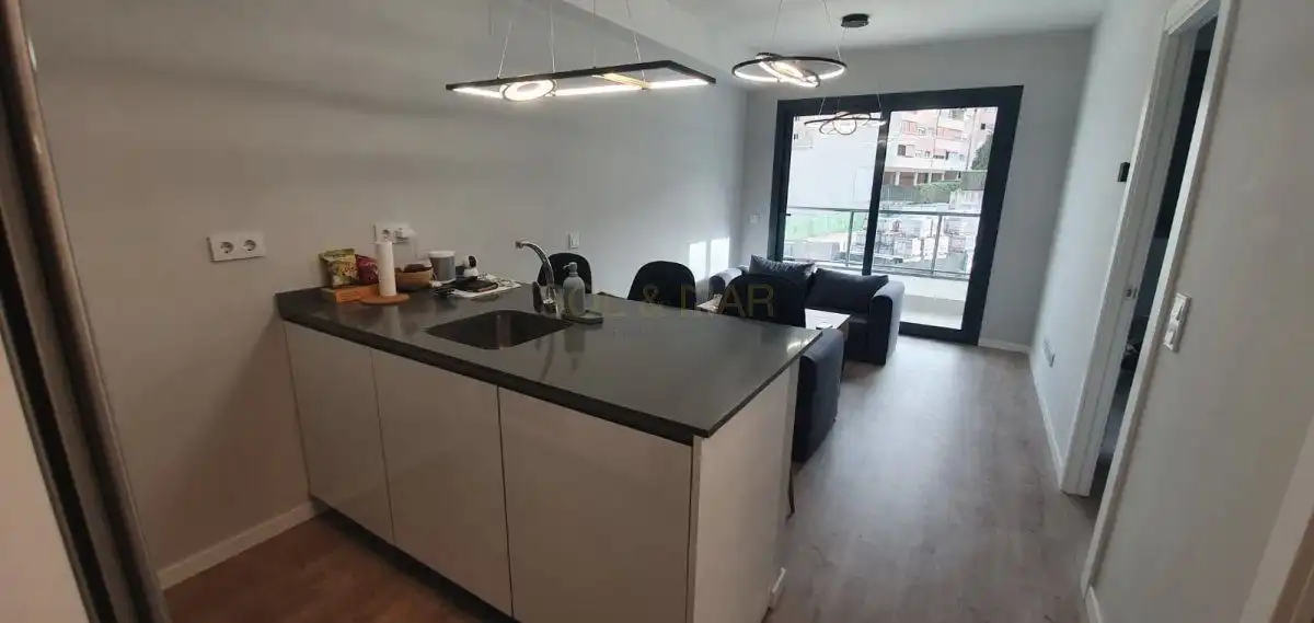 Cocina de Apartamento en venta en Mijas con Aire acondicionado, Calefacción y Terraza
