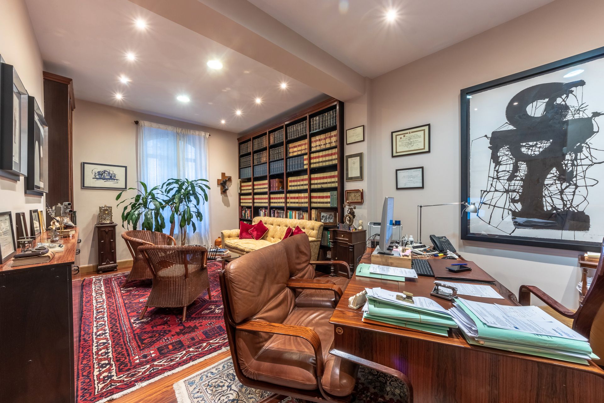 Sala de estar de Piso en venta en Bilbao 