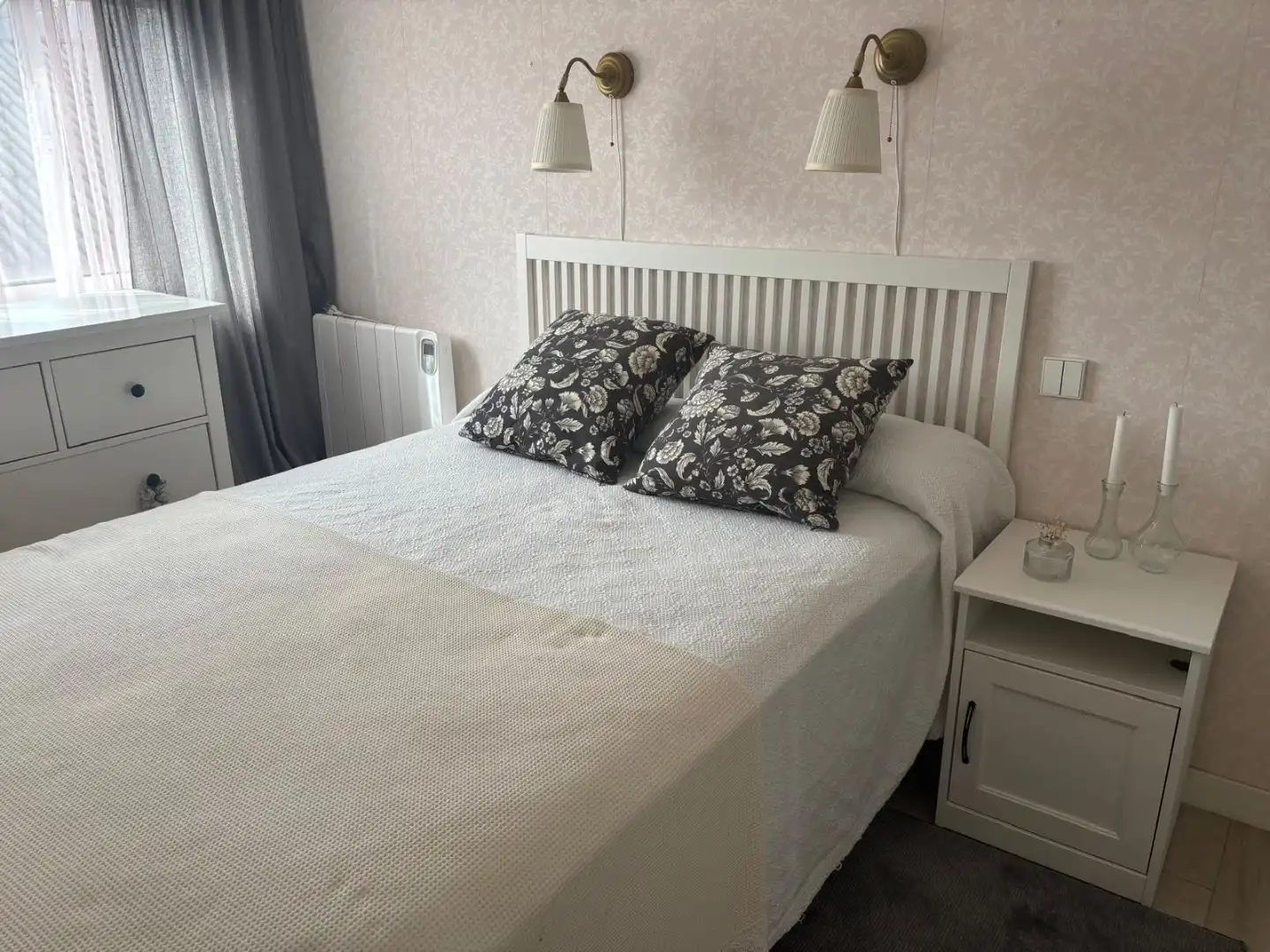 Bedroom of Flat for sale in Ferrol  with Heating, Storage room and Furnished