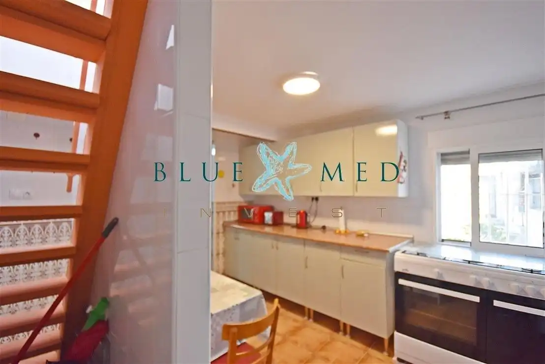 Cocina de Casa o chalet en venta en Fuente Álamo de Murcia con Aire acondicionado, Calefacción y Terraza