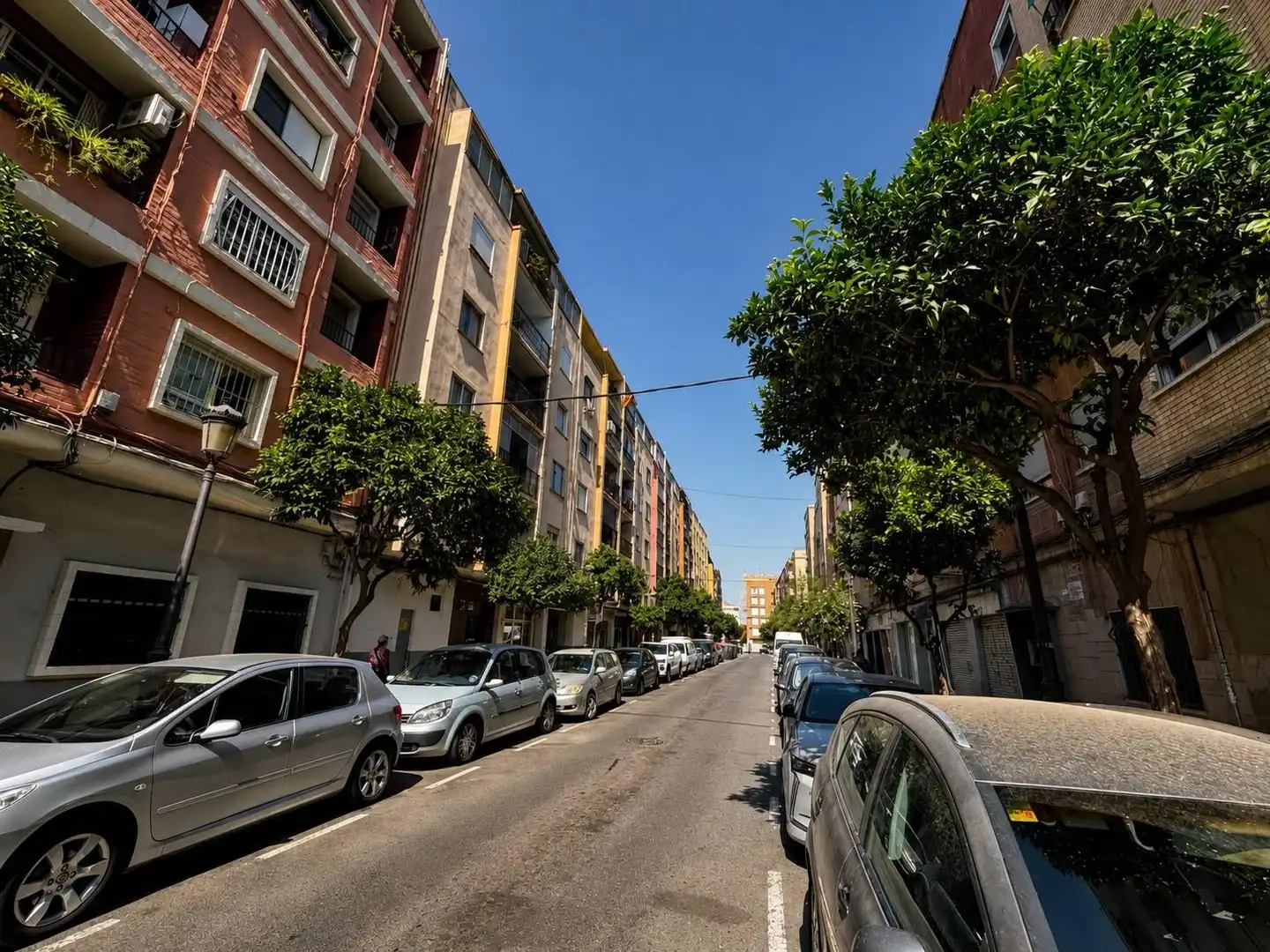 Vista exterior de Piso en venta en Valencia con Aire acondicionado y Alarma