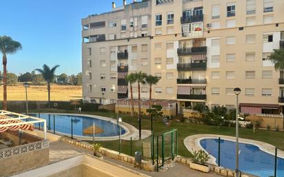 Swimming pool of Apartment for sale in Marbella  with Air Conditioner and Terrace