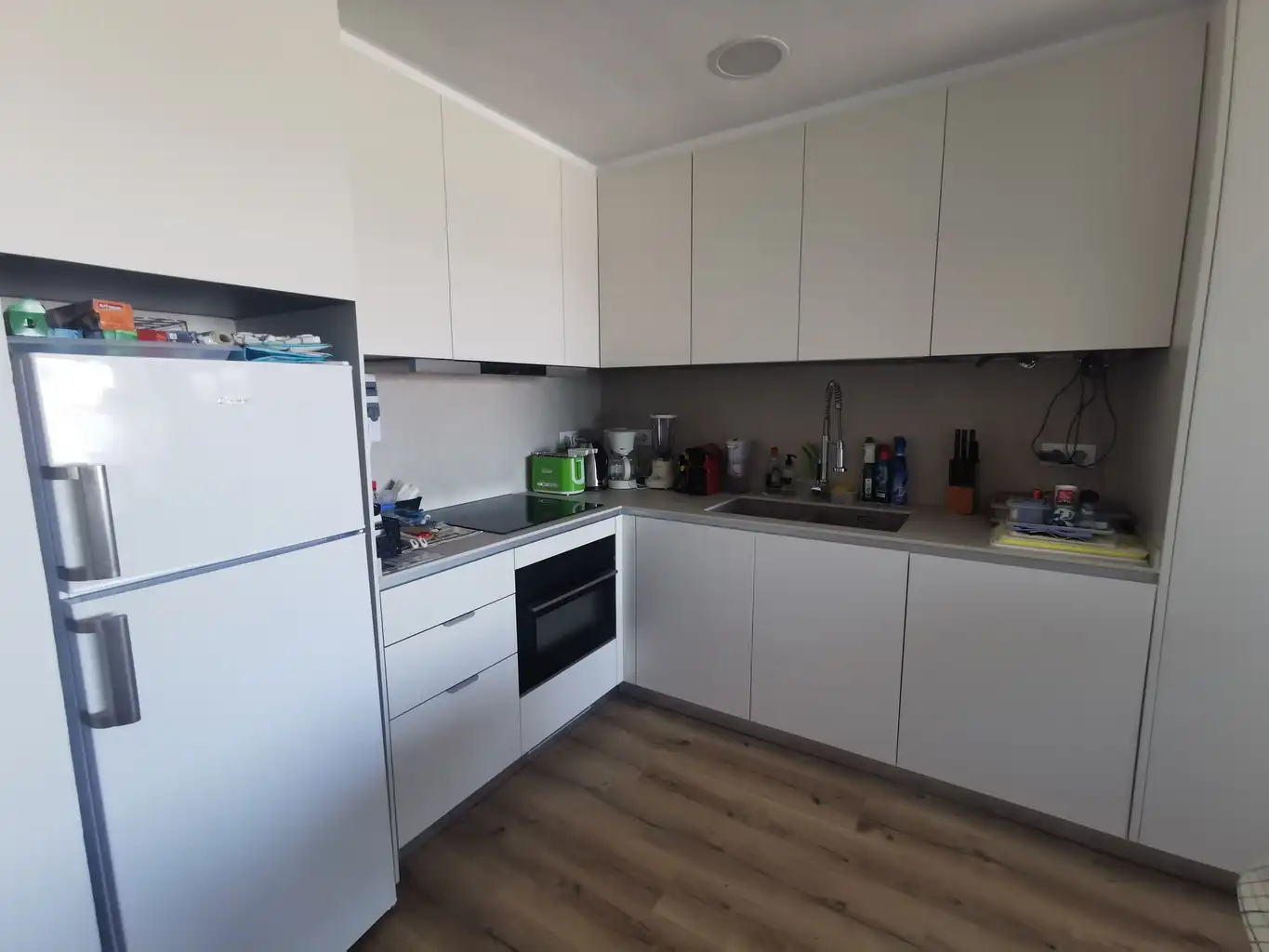 Kitchen of Flat for sale in L'Escala  with Terrace, Furnished and Oven