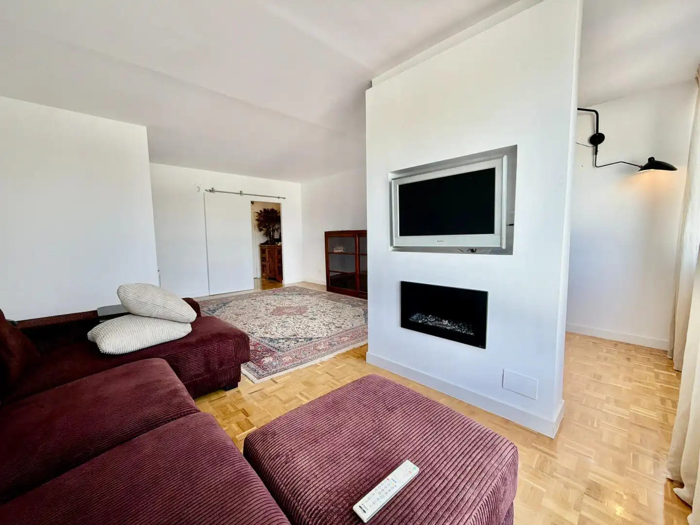 Living room of Flat for sale in Alcalá de Henares  with Heating and Furnished