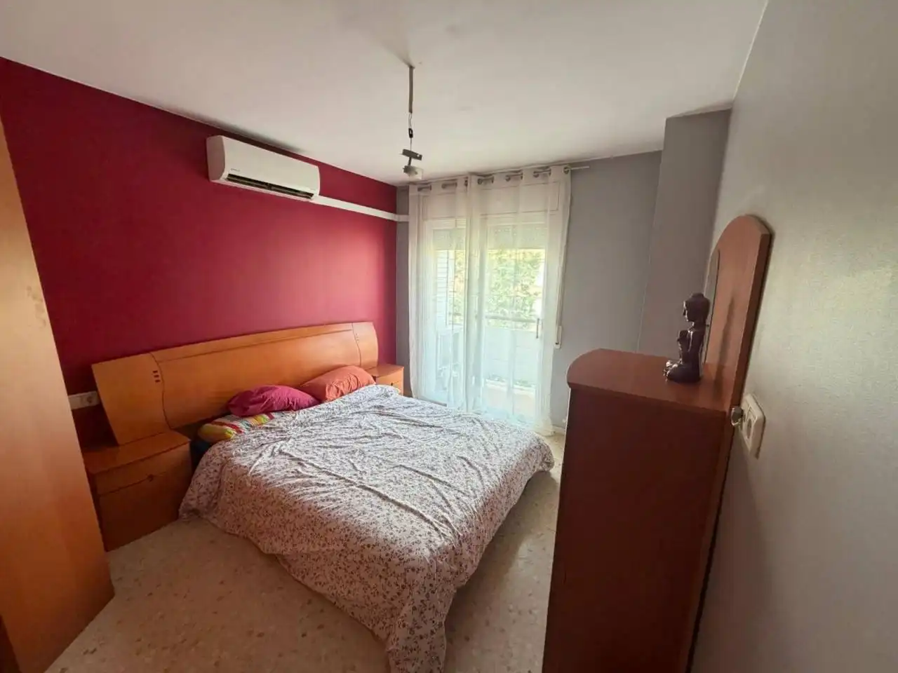 Bedroom of Flat for sale in Terrassa  with Air Conditioner, Heating and Balcony