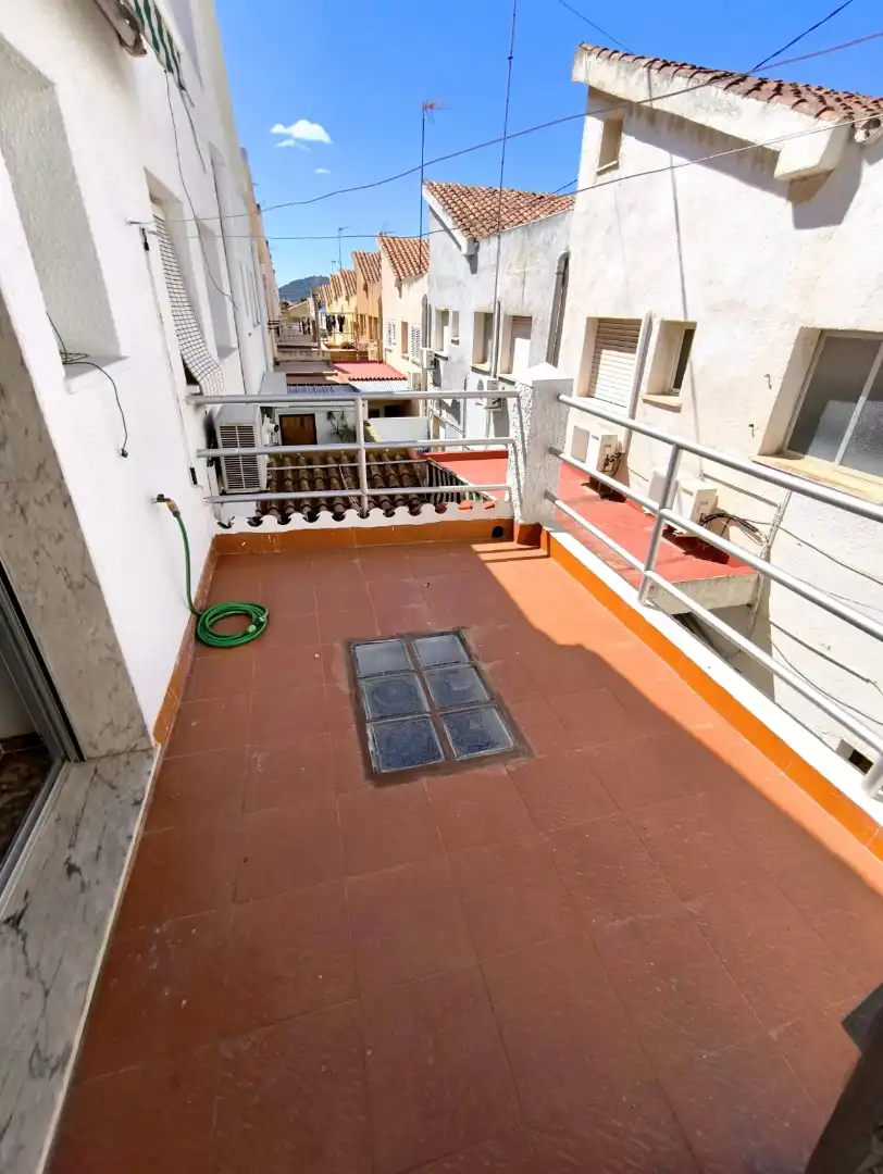 Terraza de Casa o chalet de alquiler en Cartagena con Aire acondicionado, Calefacción y Jardín privado