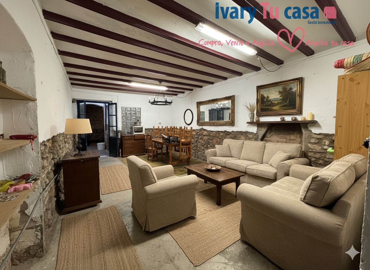 Sala d'estar de Casa o xalet en venda en Castellón de la Plana / Castelló de la Plana amb Balcó