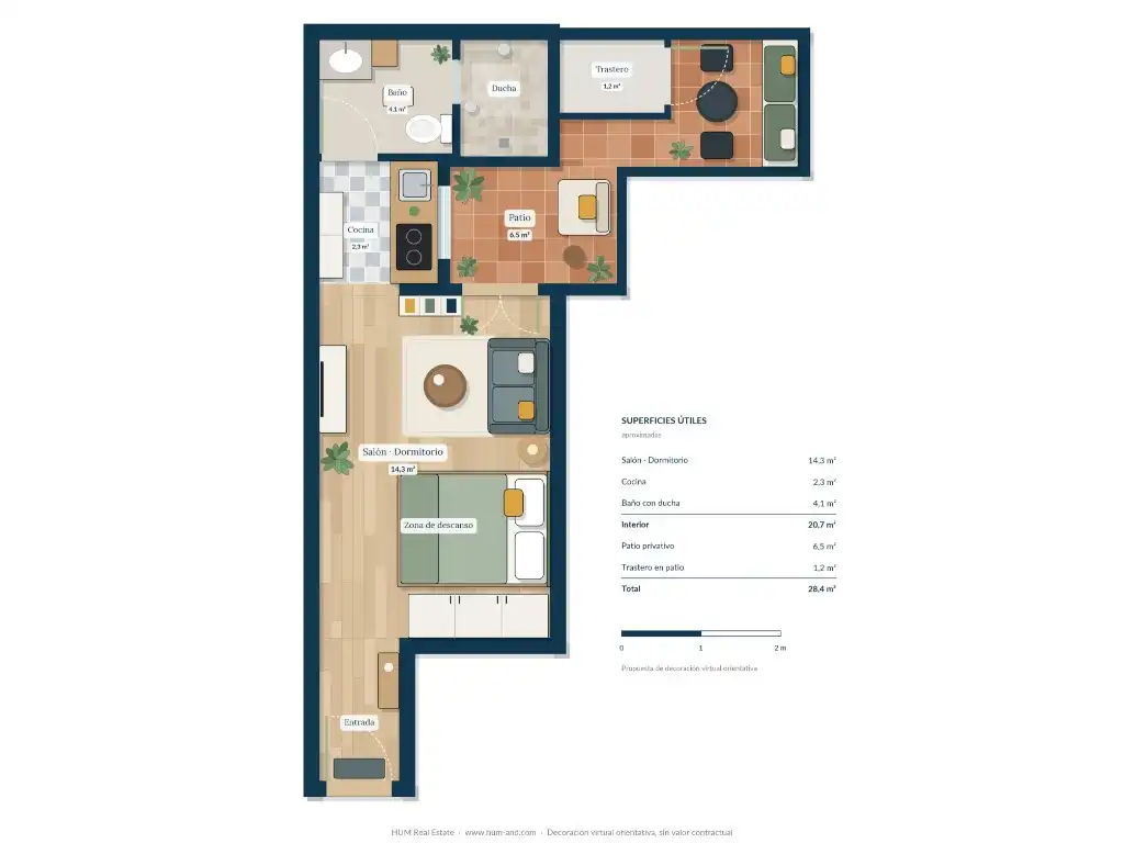 Studio for sale in Casco Antiguo, imagen 20