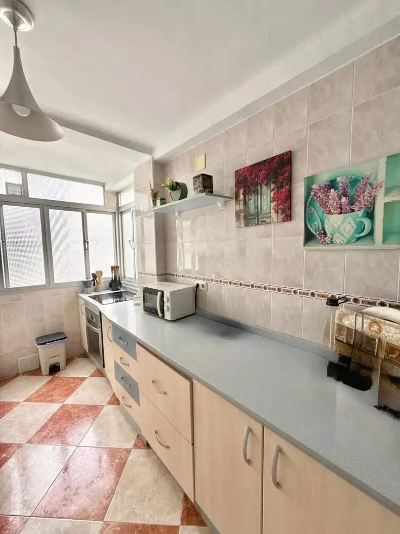 Kitchen of Flat for rent in Málaga  with Furnished