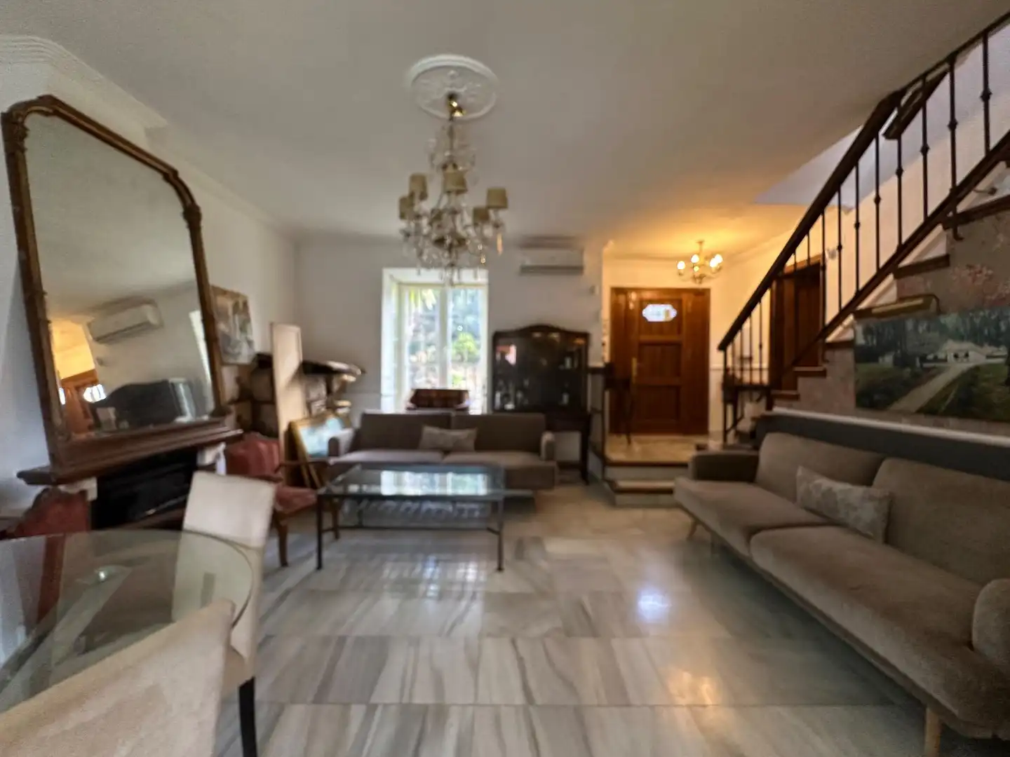 Living room of Houses for sale in Marbella  with Private garden, Terrace and Community pool