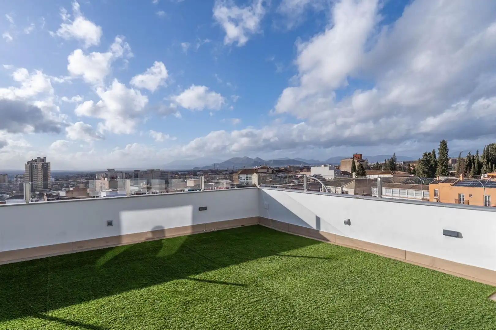 Terraza de Dúplex de alquiler en Granada con Aire acondicionado, Calefacción y Terraza