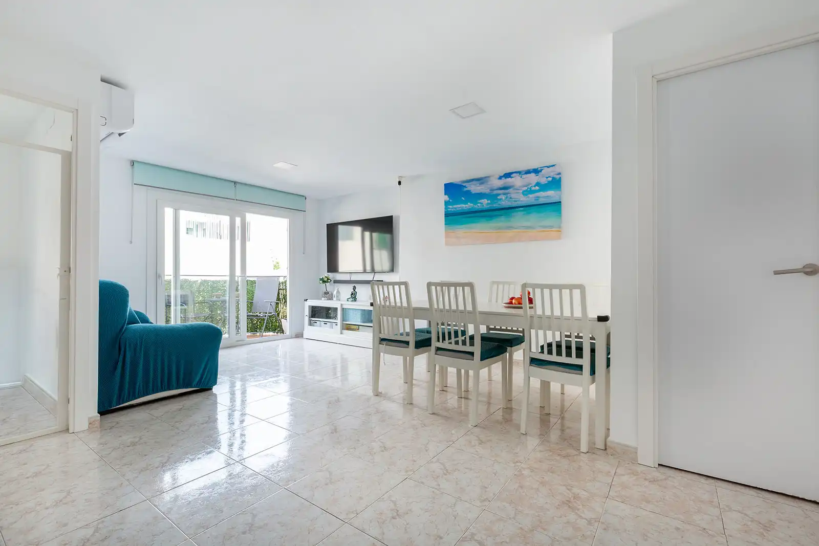 Comedor de Apartamento en venta en  Palma de Mallorca con Aire acondicionado, Terraza y Trastero