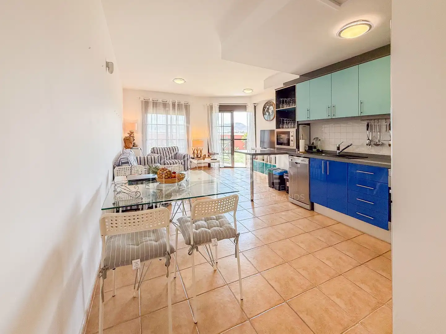 Kitchen of Apartments for sale in La Oliva  with Private garden, Terrace and Furnished