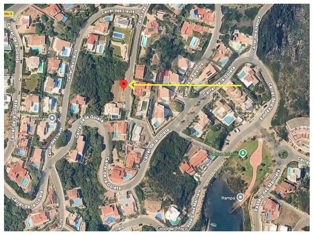 Vista exterior de Casa o xalet en venda en Maó - Mahón amb Piscina