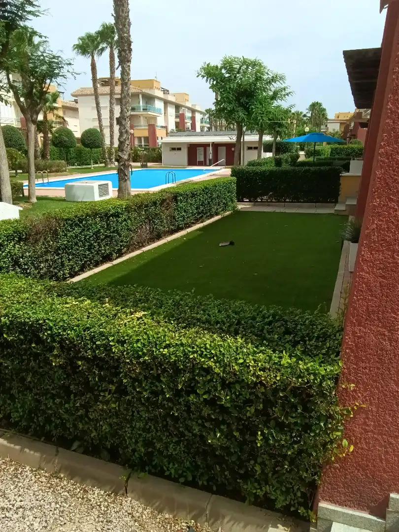 Swimming pool of Flat for sale in Fuente Álamo de Murcia  with Air Conditioner, Heating and Private garden