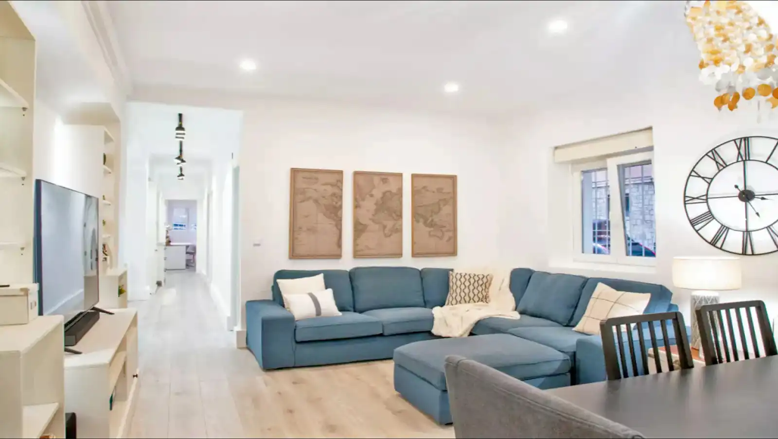 Living room of Flat for rent in Tetuán
