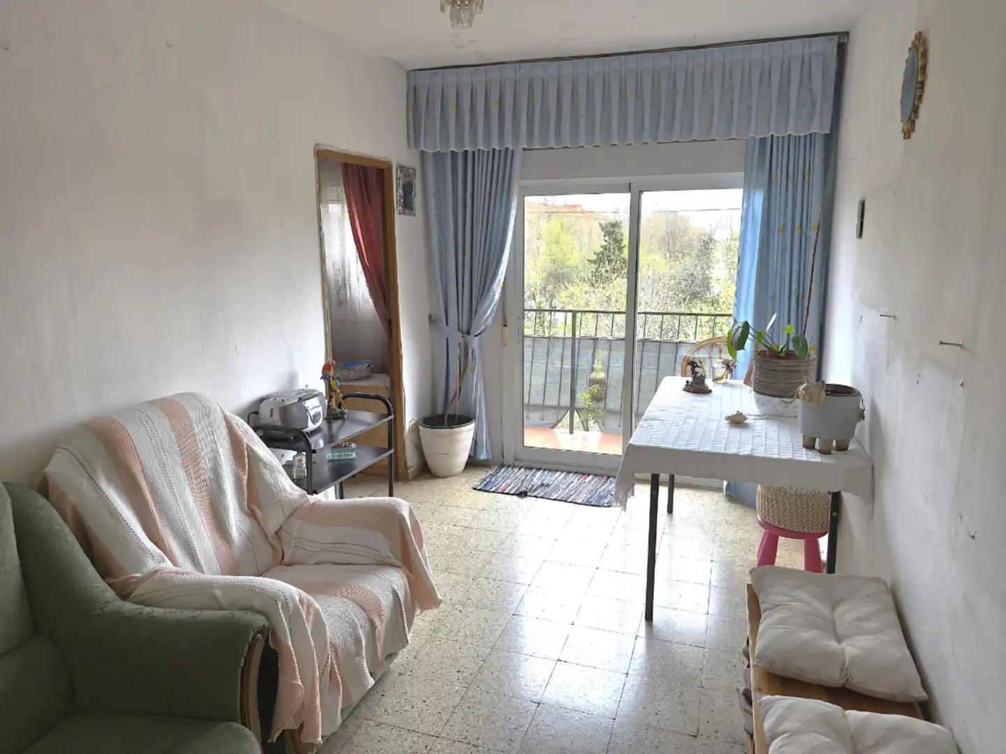 Balcony of Flat for sale in Madrid  with Heating, Terrace and Furnished