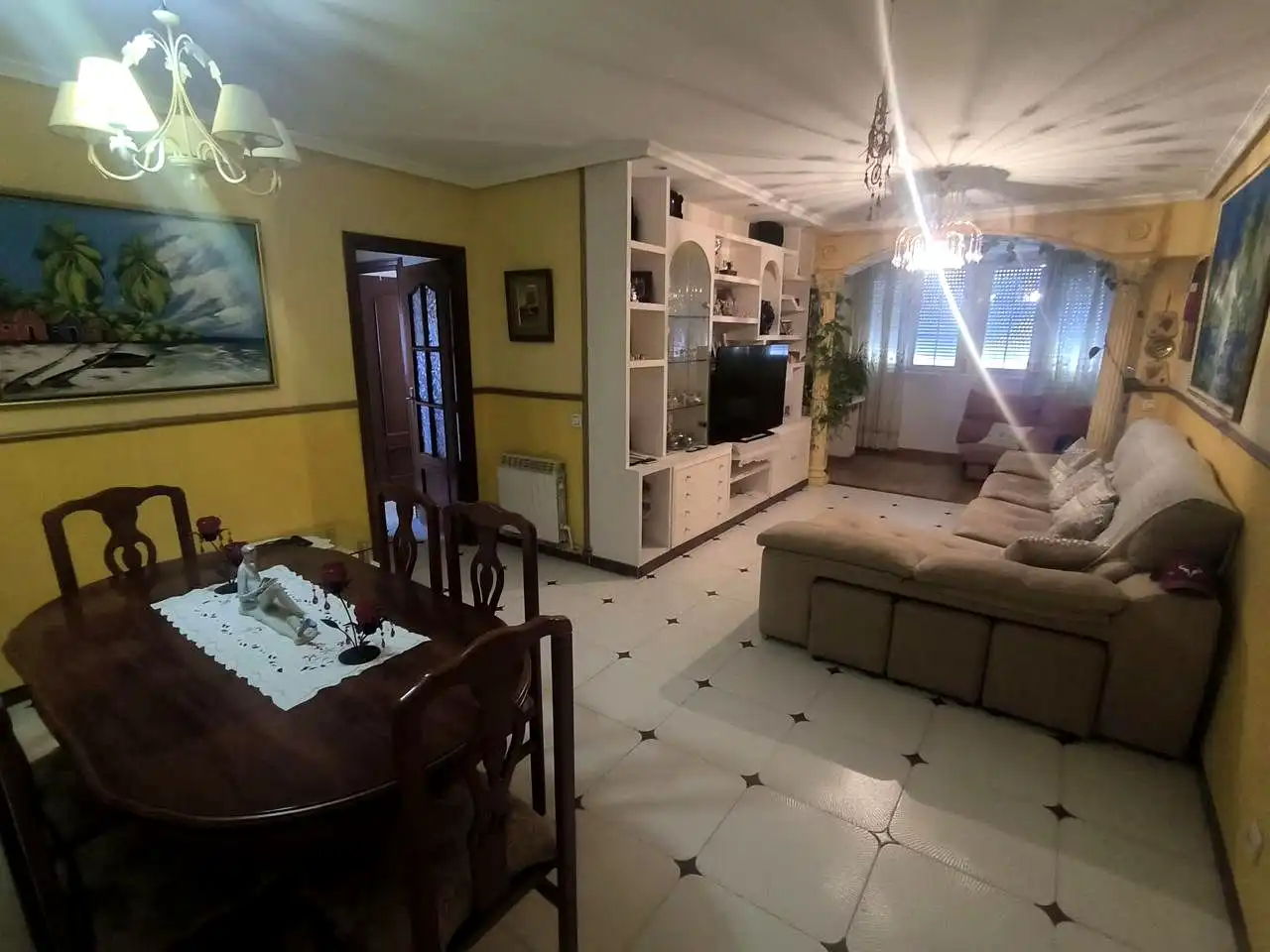 Wohnzimmer von Wohnung zum Verkauf in Collado Villalba mit Heizung