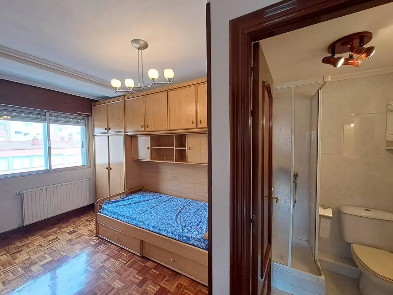 Bedroom of Flat for sale in Burgos  with Heating and Terrace