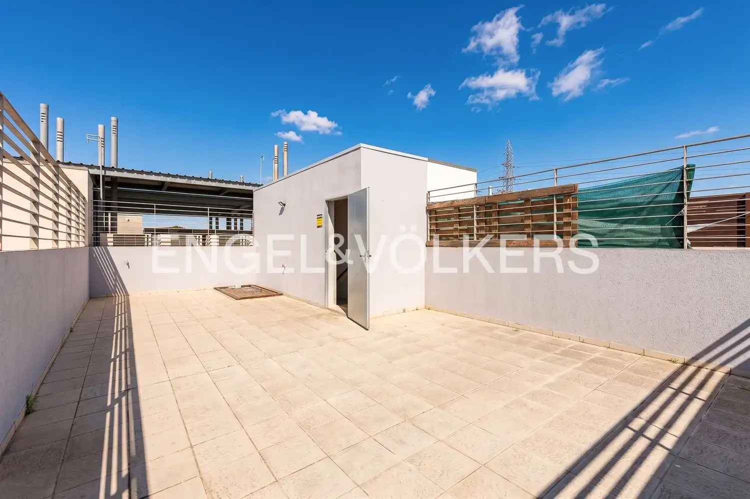 Terraza de Piso de alquiler en Valencia con Aire acondicionado, Calefacción y Jardín privado