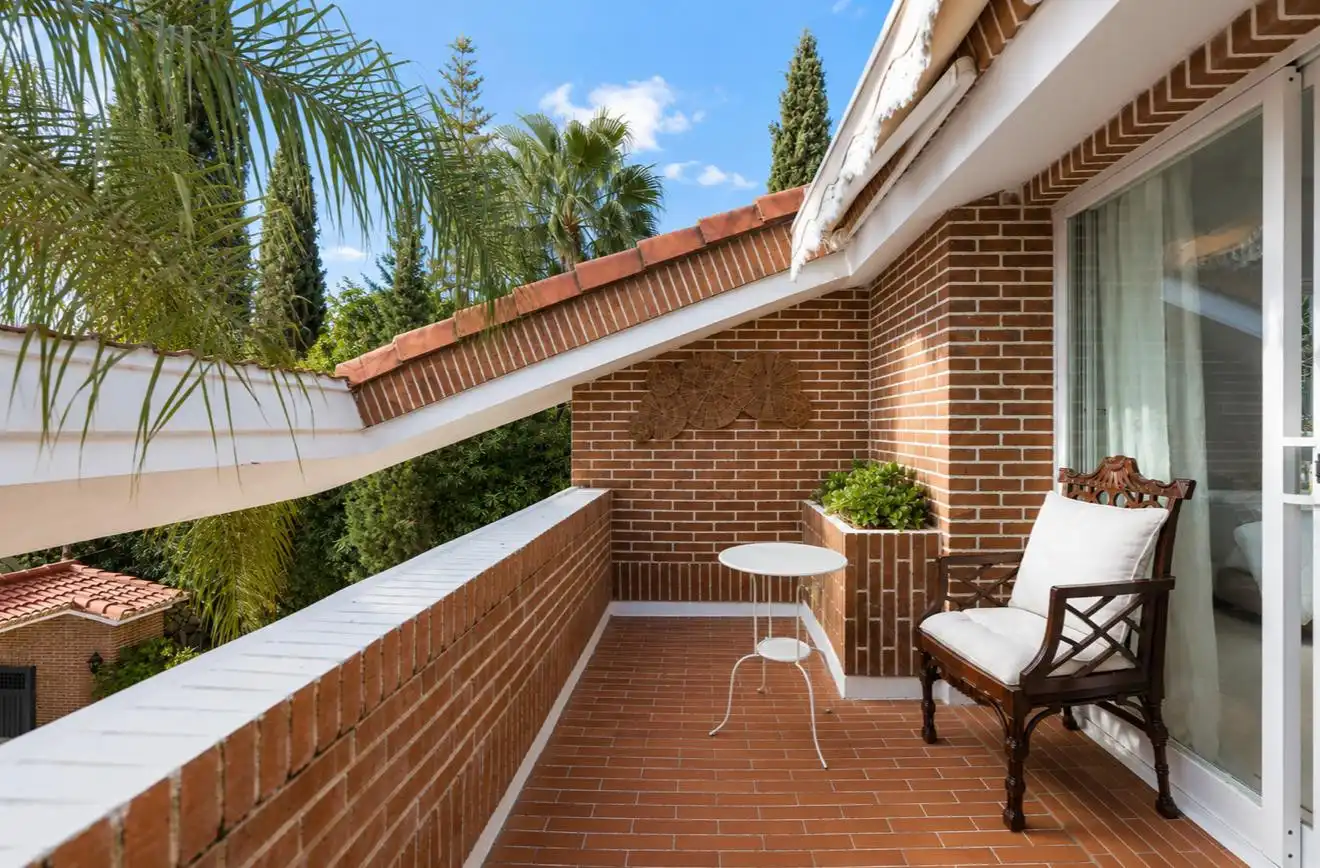 Terrace of Houses for rent in Benahavís  with Air Conditioner, Private garden and Terrace