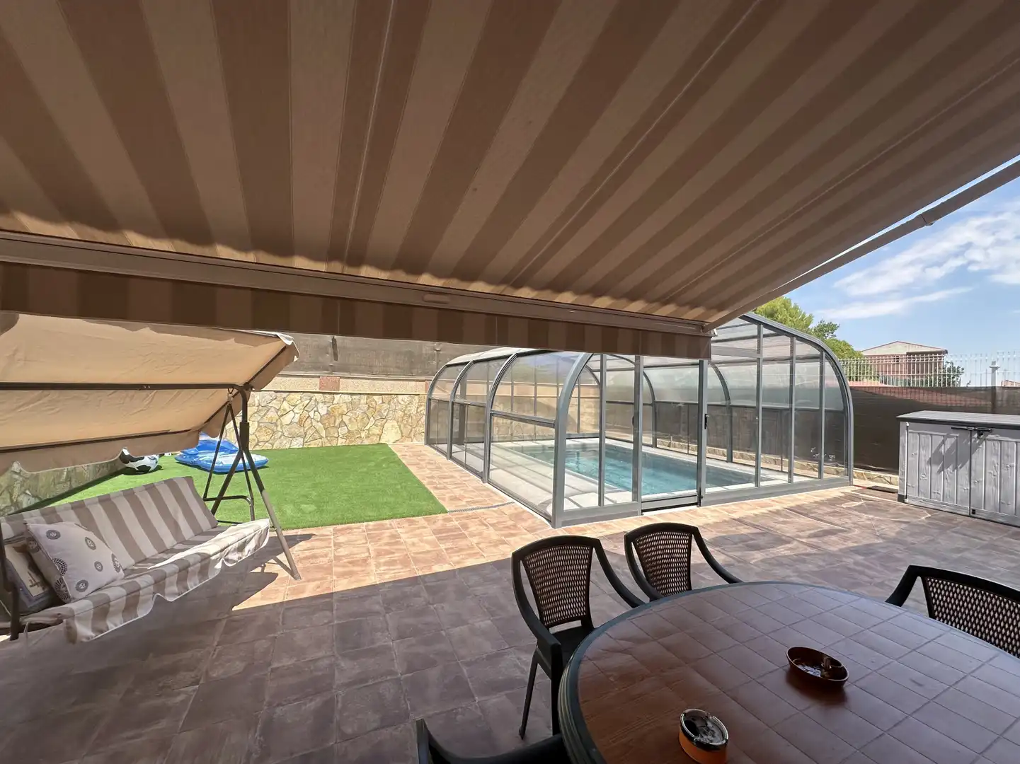 Terraza de Casa o chalet en venta en Almonacid de la Sierra con Aire acondicionado, Calefacción y Terraza