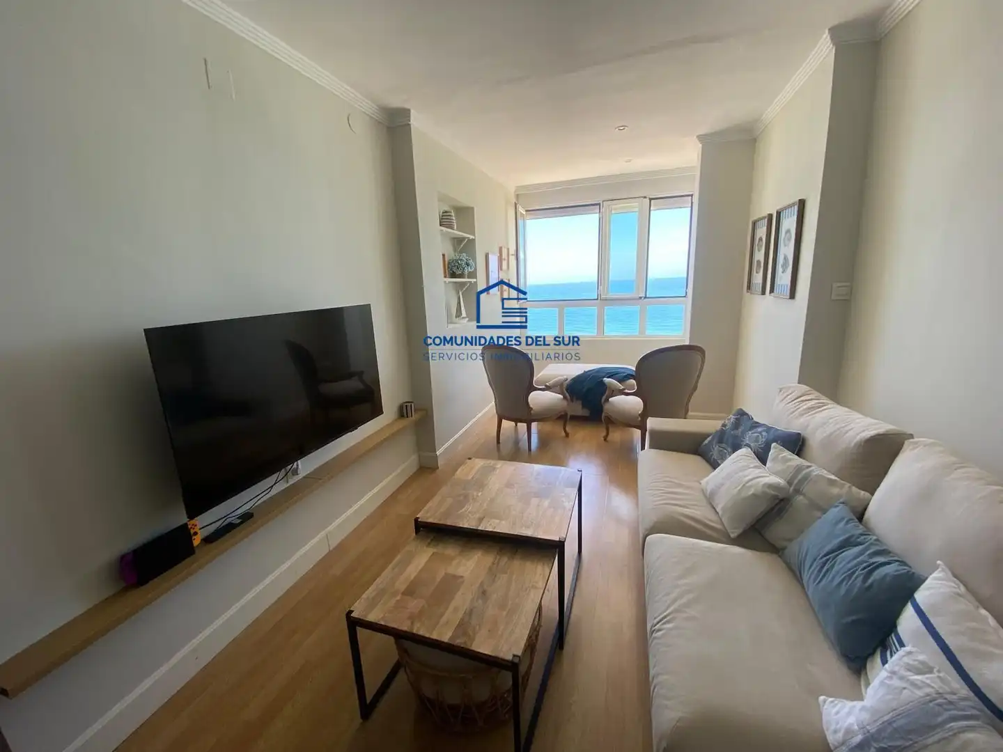 Living room of Flat for rent in Cádiz  with Furnished