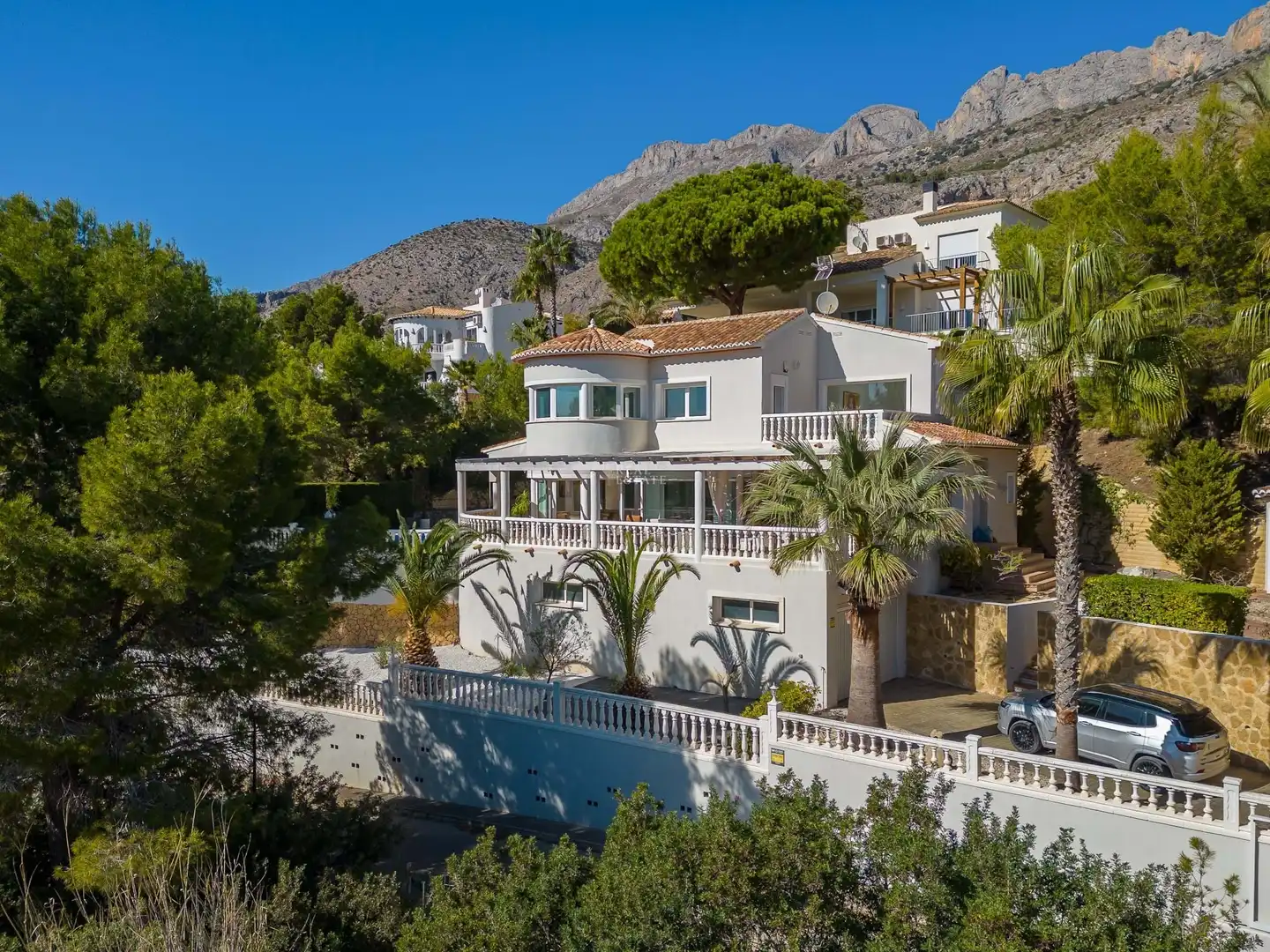 Vista exterior de Casa o chalet en venta en Altea con Aire acondicionado, Calefacción y Terraza
