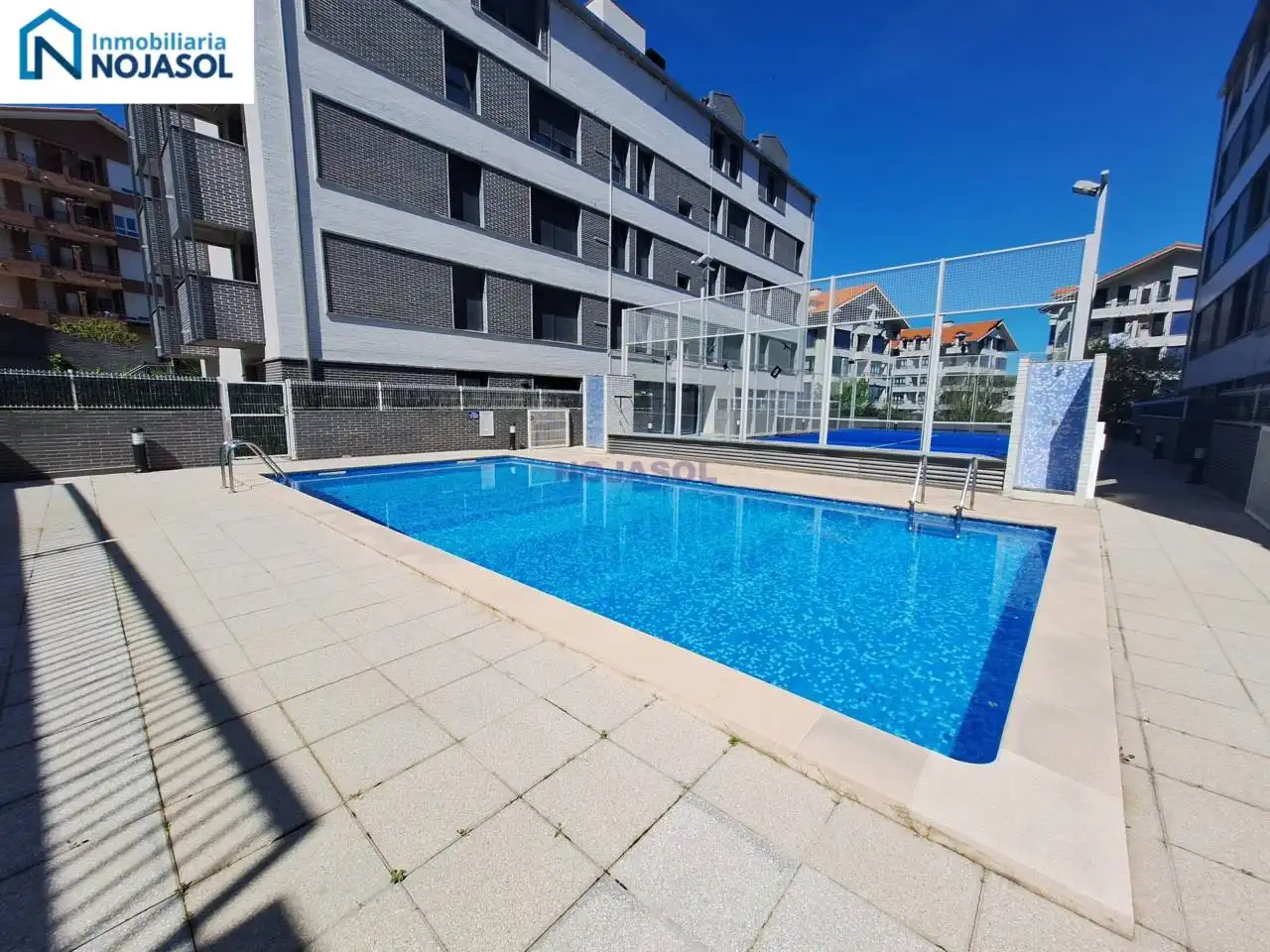 Swimming pool of Apartments for sale in Noja  with Heating, Parquet flooring and Terrace