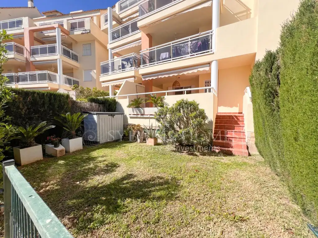 Jardín de Apartamento de alquiler en Dénia con Aire acondicionado, Jardín privado y Terraza