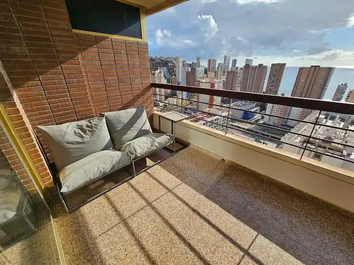 Terrassa de Estudi en venda en Benidorm amb Aire condicionat, Terrassa i Piscina