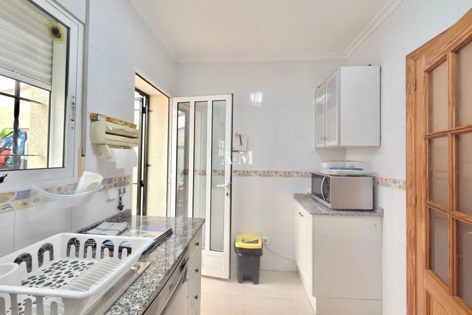 Küche von Einfamilien-Reihenhaus zur Miete in San Javier mit Terrasse, Schwimmbad und Möbliert