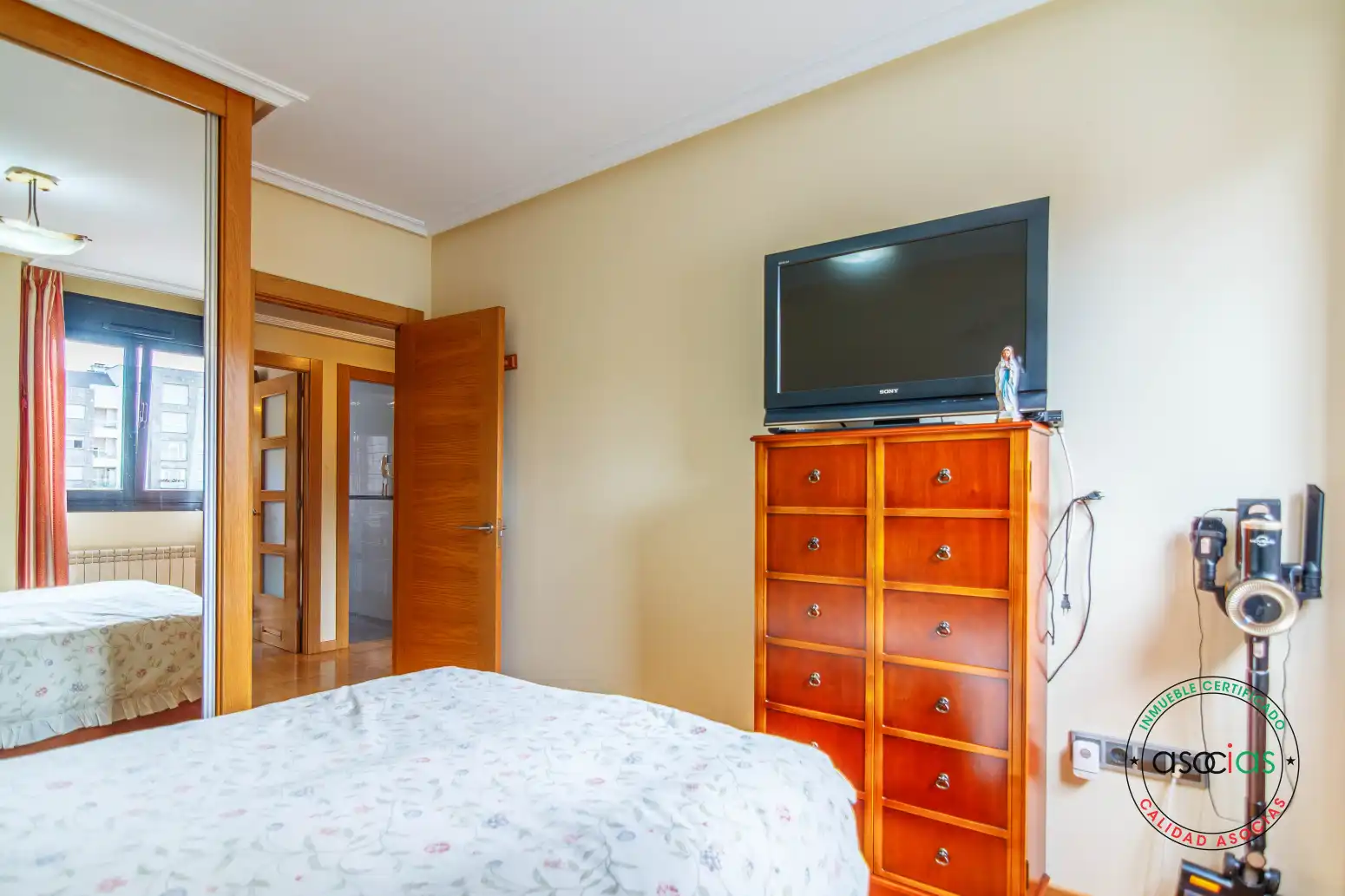 Bedroom of Flat for sale in Siero  with Heating, Terrace and Storage room