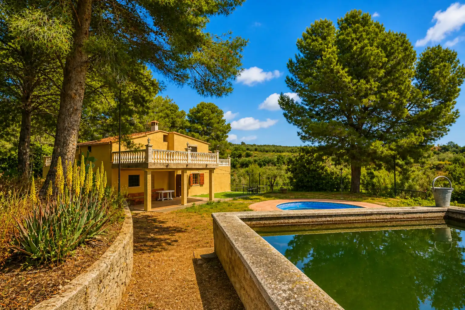 Jardín de Casa o chalet en venta en Riudecanyes con Jardín privado, Terraza y Trastero