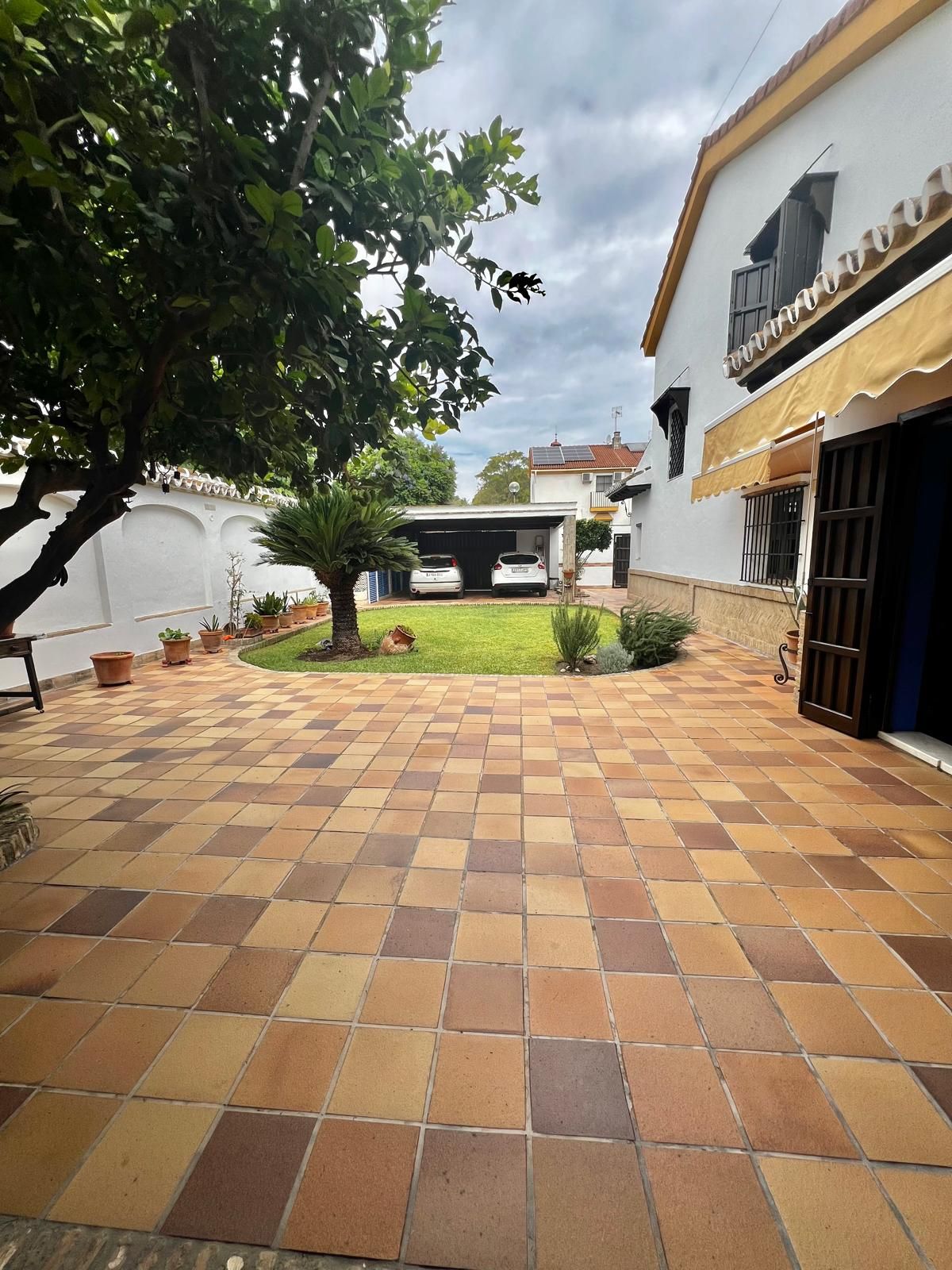 Garden of Single-family semi-detached for sale in Mairena del Aljarafe  with Air Conditioner, Private garden and Storage room