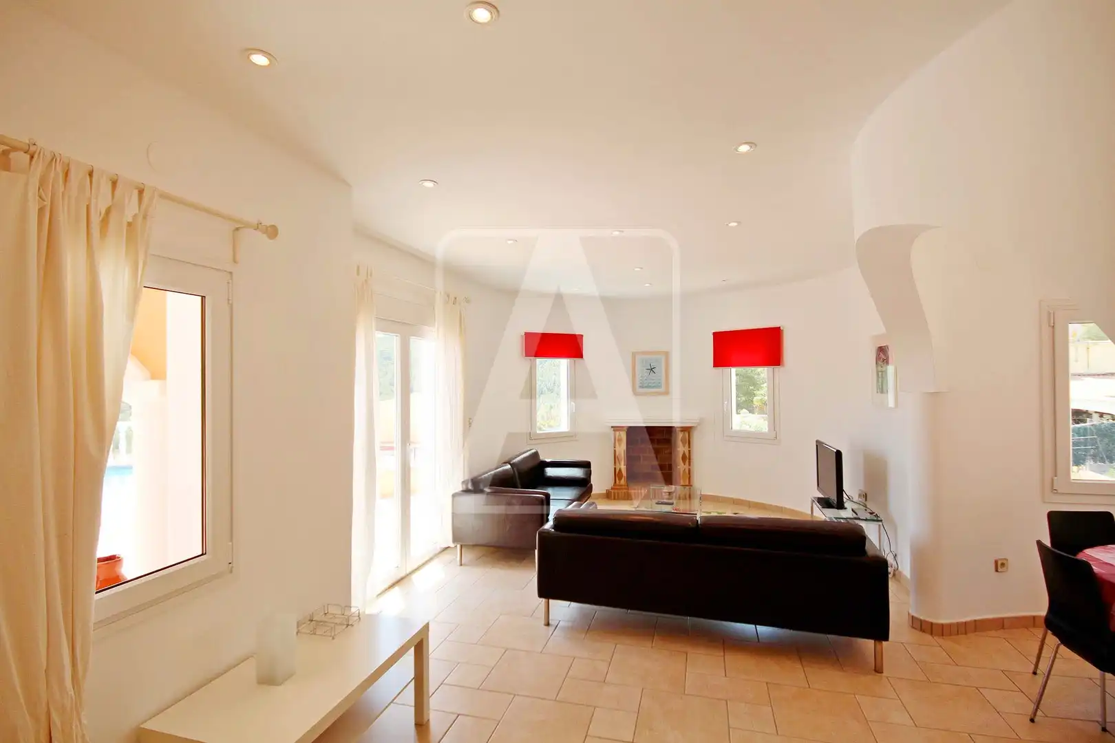 Living room of Houses for sale in Jávea / Xàbia  with Air Conditioner, Heating and Private garden