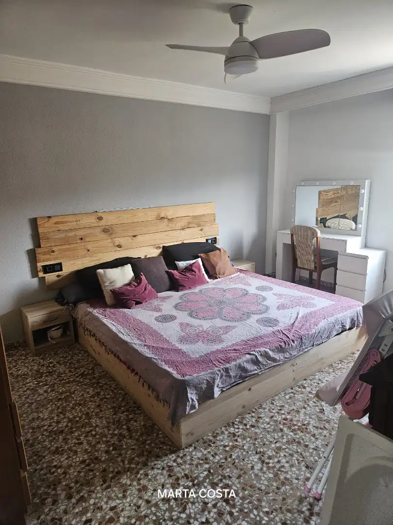Bedroom of Flat for sale in La Font d'en Carròs  with Storage room, Furnished and Oven