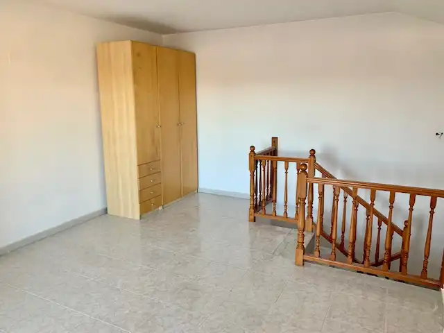Schlafzimmer von Dachboden zur Miete in Sant Cugat del Vallès mit Klimaanlage, Heizung und Terrasse
