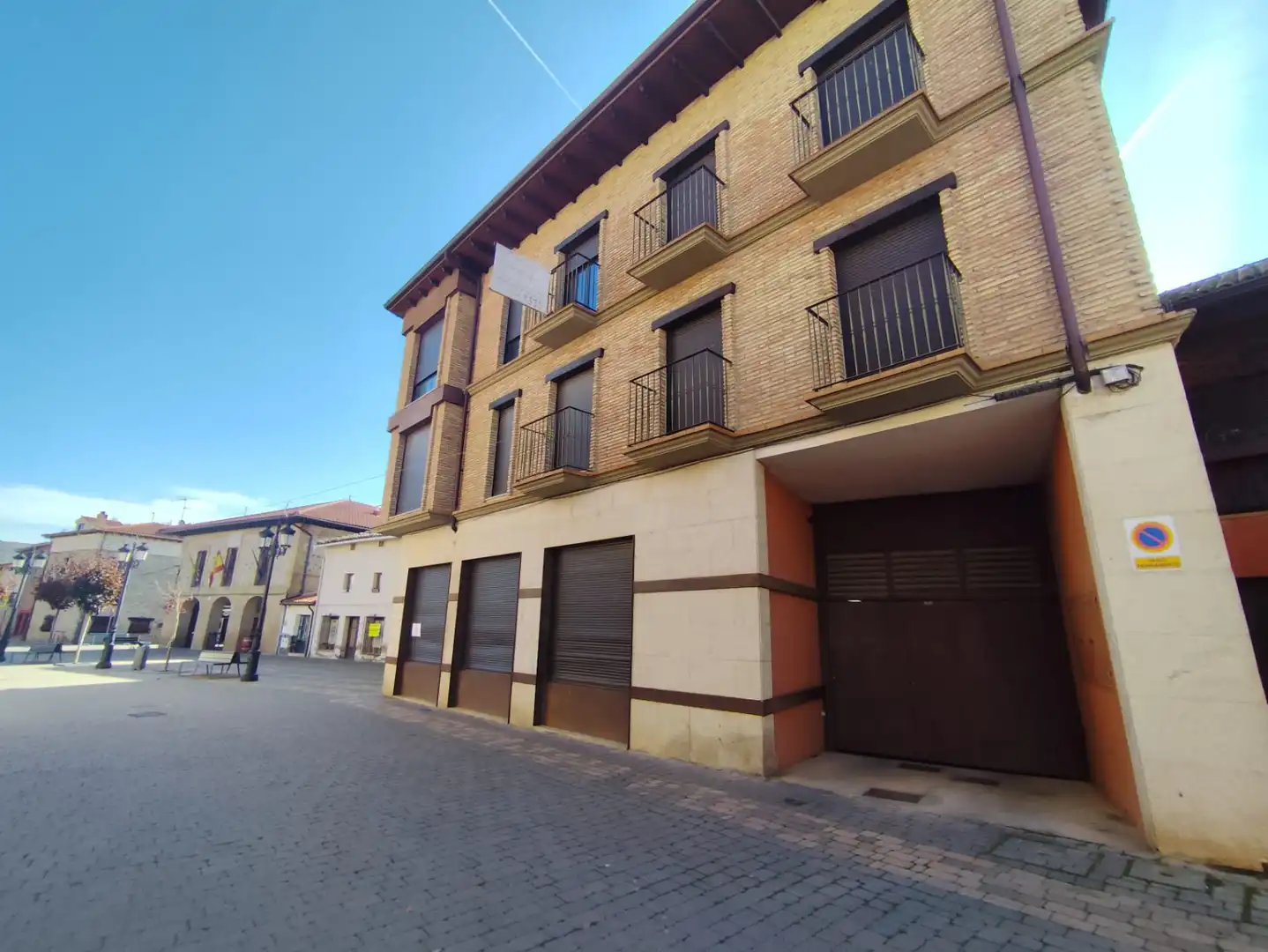 Exterior view of Flat for sale in Santurde de Rioja  with Balcony