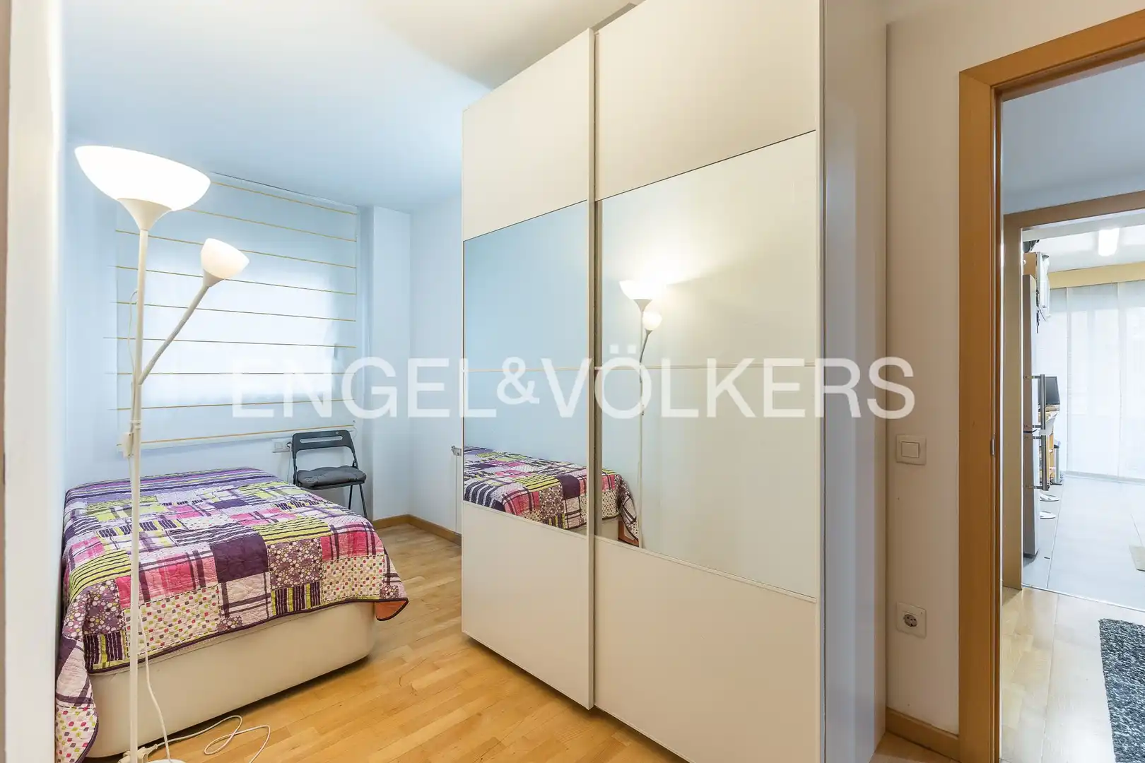 Bedroom of Flat for sale in Sabadell  with Air Conditioner, Heating and Parquet flooring